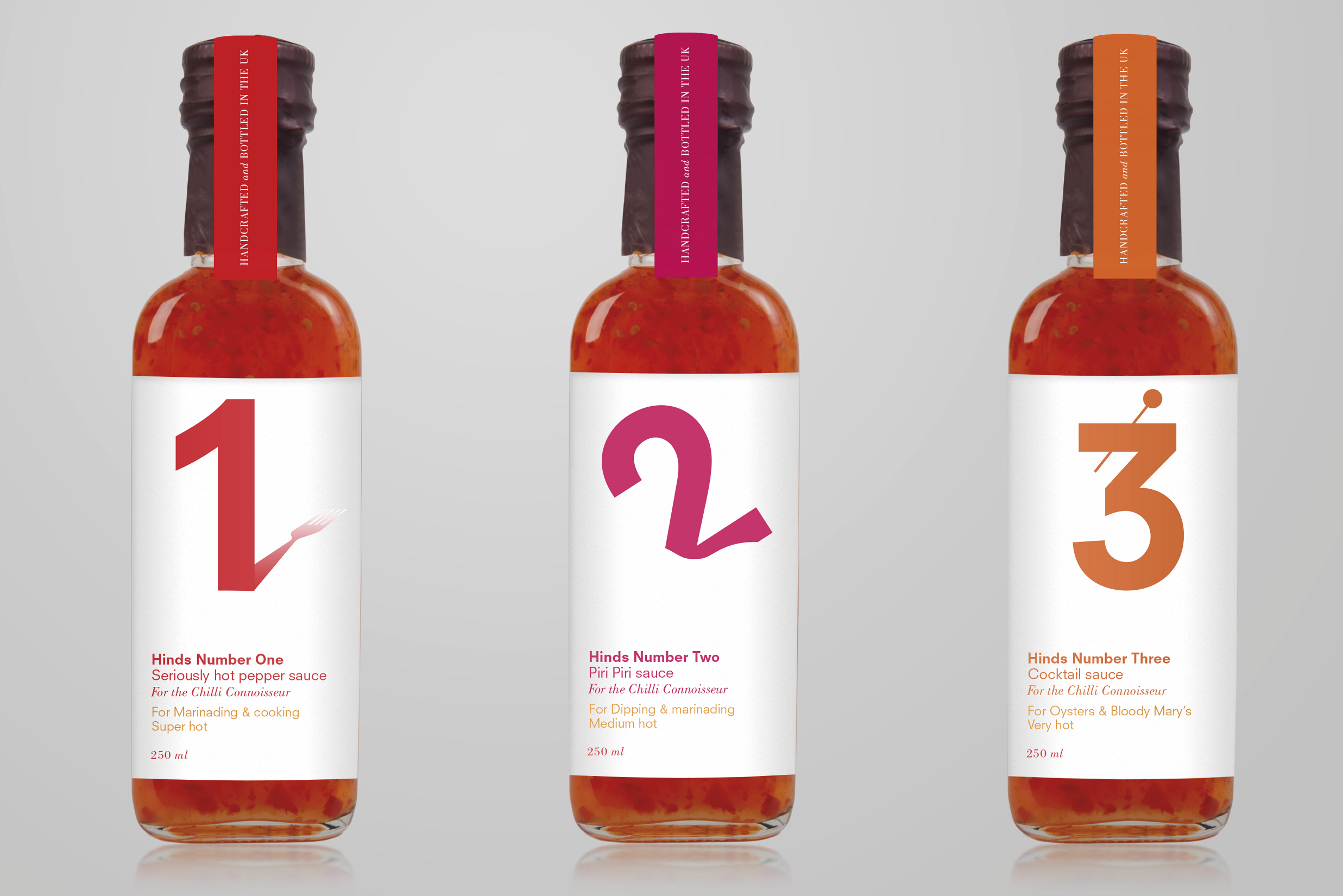 Hinds Chilli Sauce packaging design Archive markmaking*