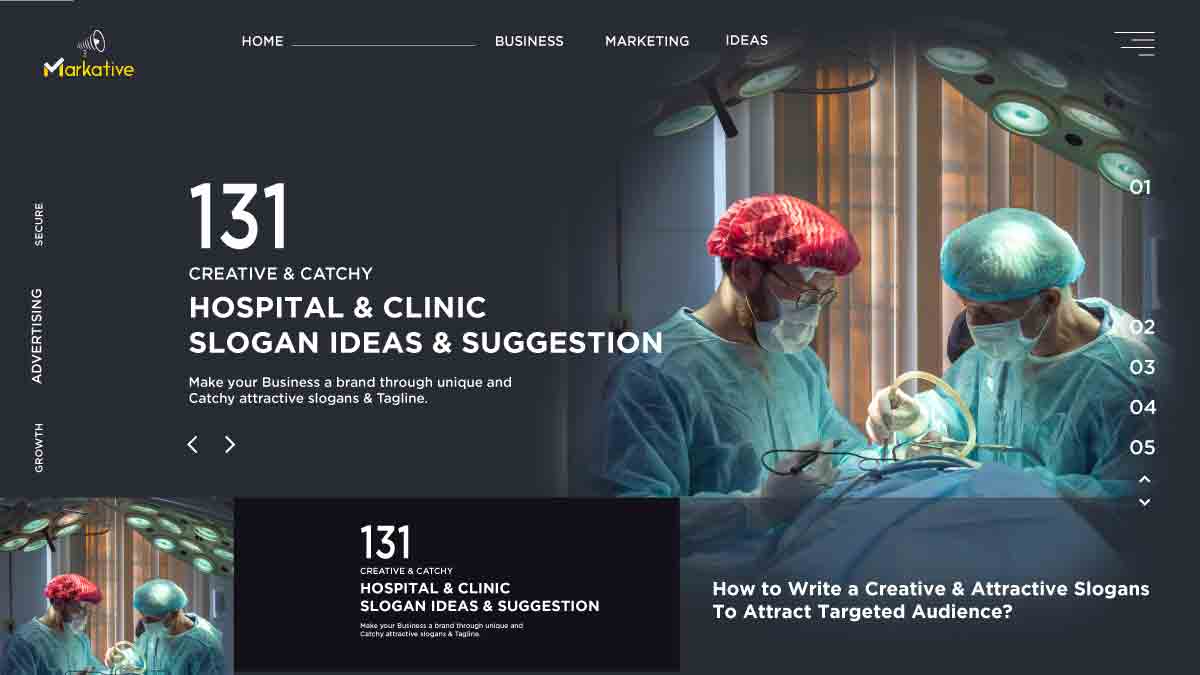 131 Powerful Hospital or Clinic Slogans Ideas & Examples. Markative