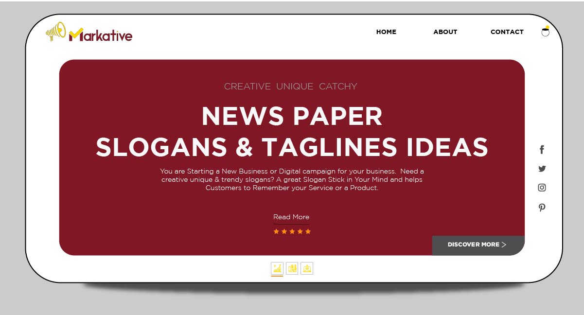 135+ Creative Newspaper Slogans that's Make you a Brand