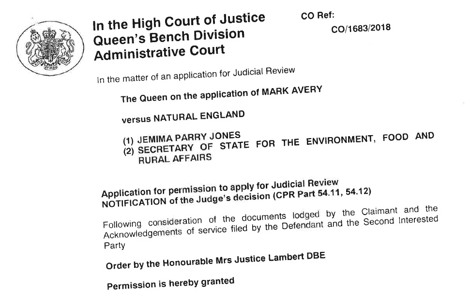 Worth a small celebration justice4henharriers Mark Avery