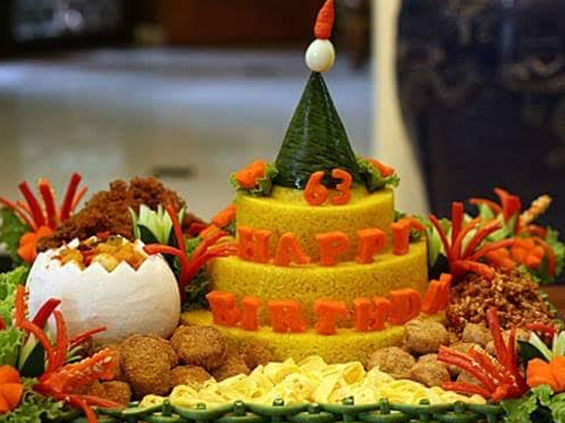 Nasi Tumpeng Ultah Sederhana MARKAZ catering