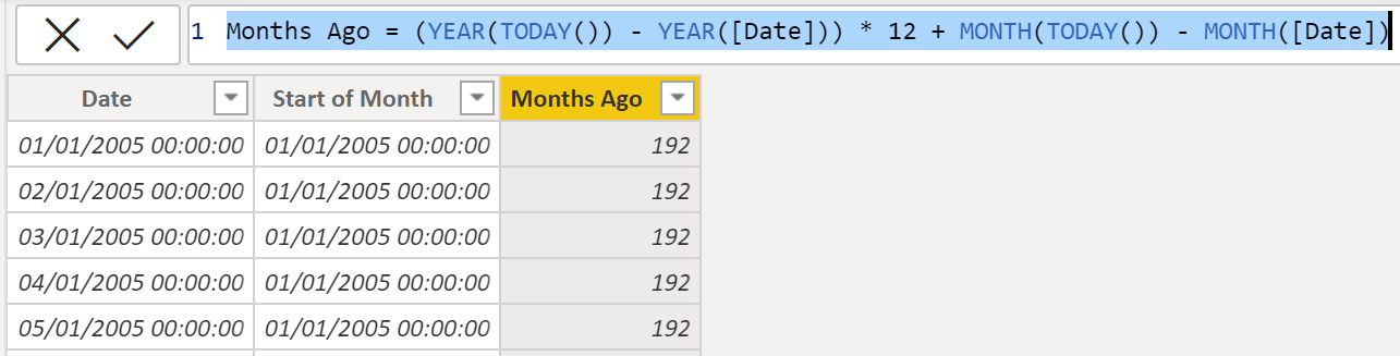 Using Dates from TDS Endpoint in Power BI Charts Mark Carrington