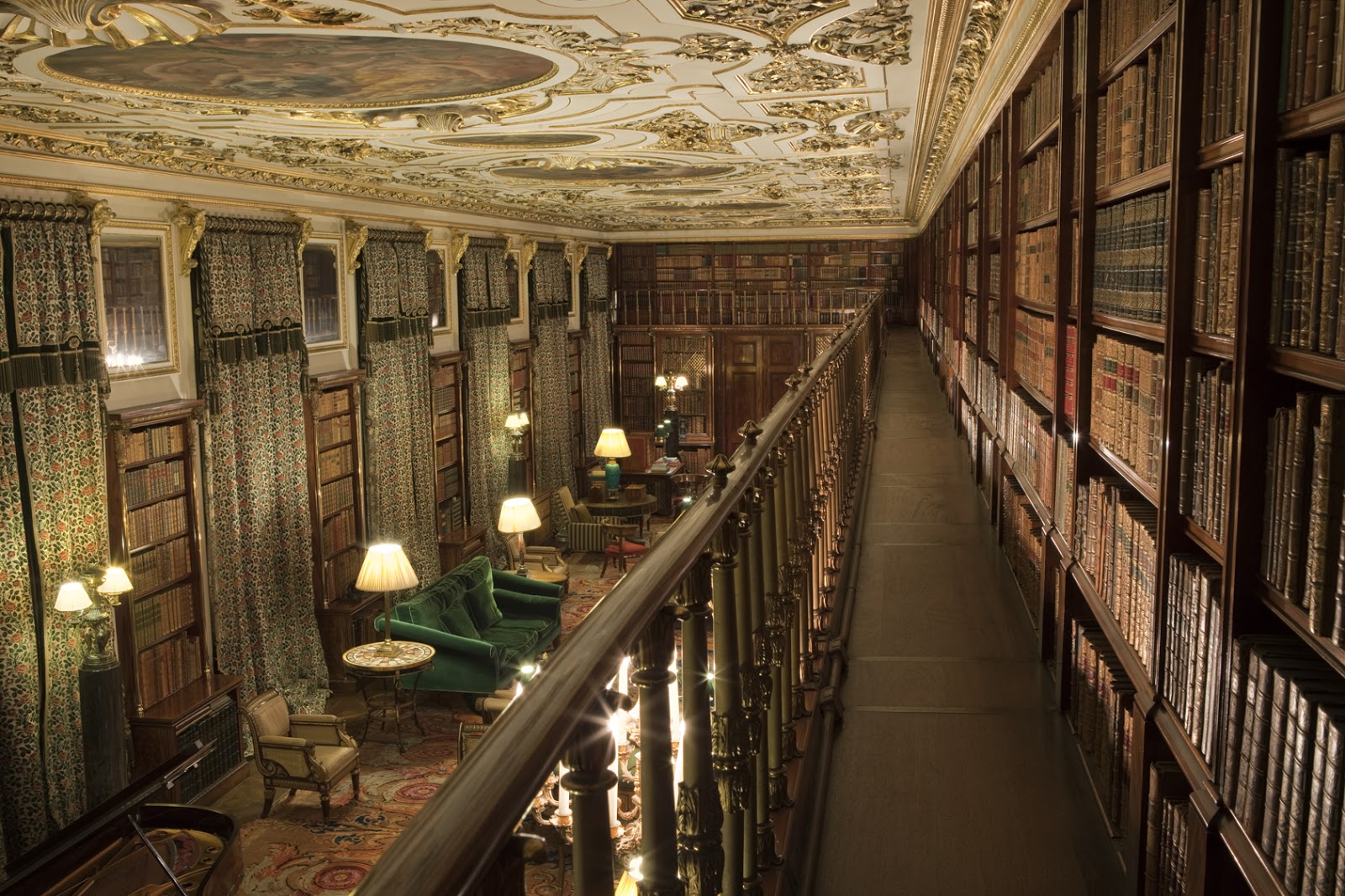 Chatsworth House Library Mark C Newton