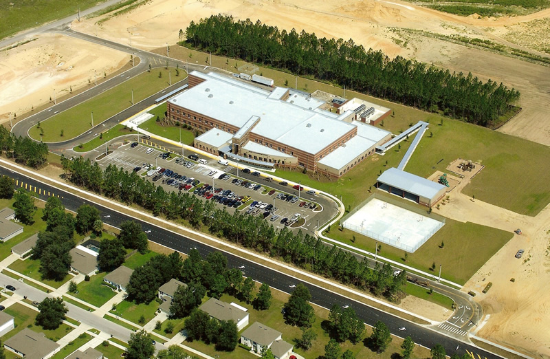 Florida elementary and high school construction and educational