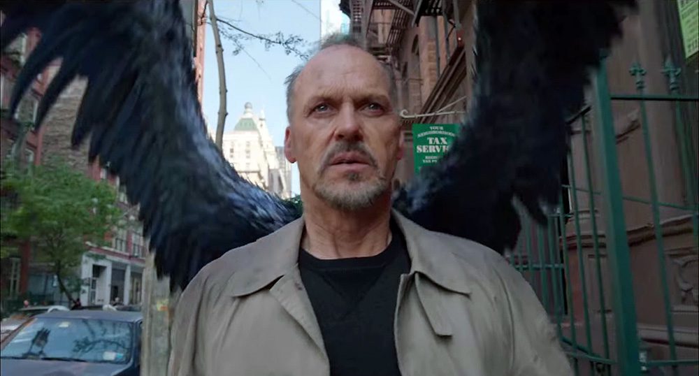 'Birdman' (2014 movie, Michael Keaton, Emma Stone)