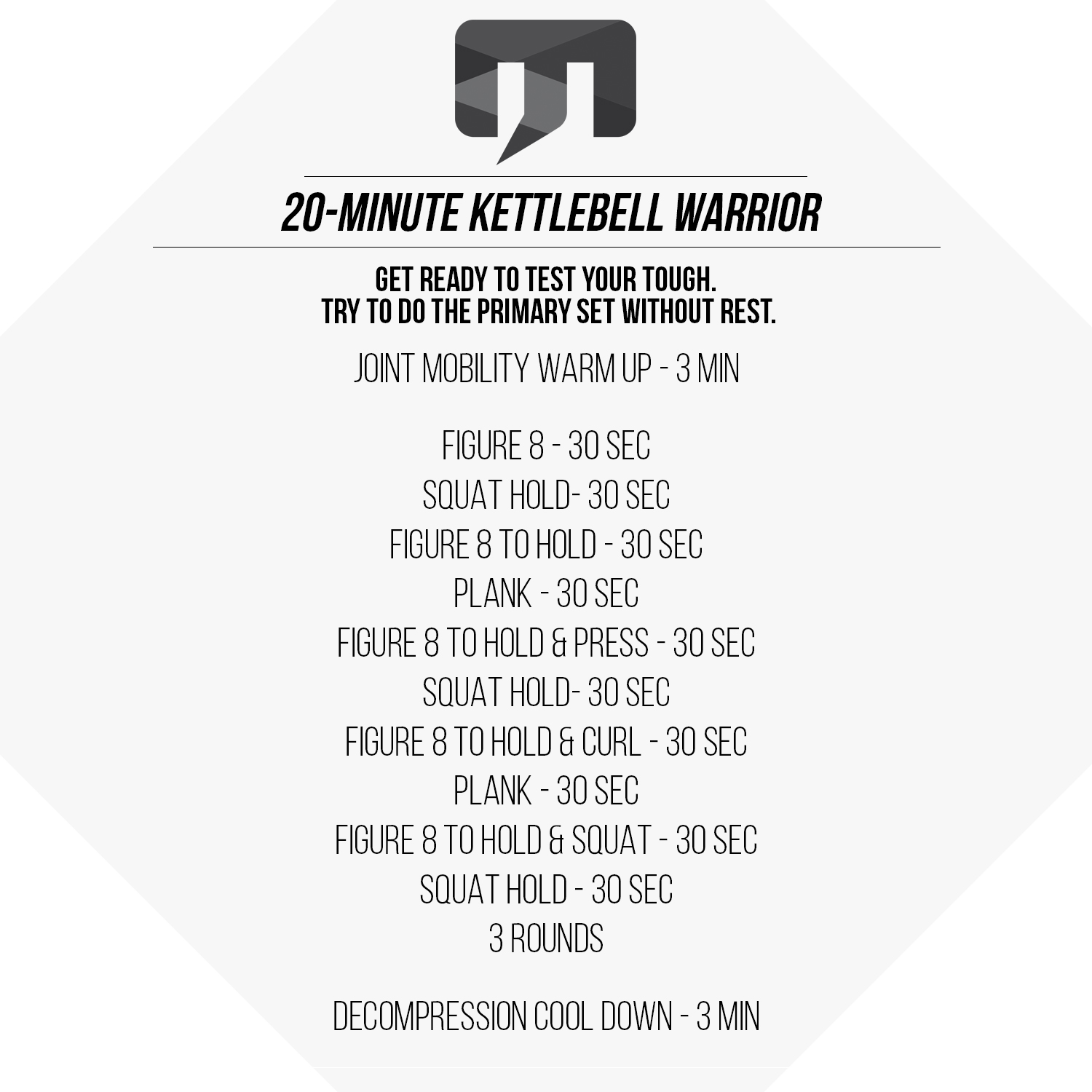 20Minute Kettlebell Warrior Workout