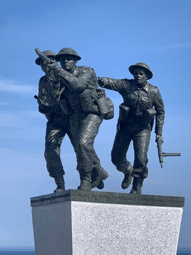 Normandy Memorial Statue Arts, reviews & current affairs