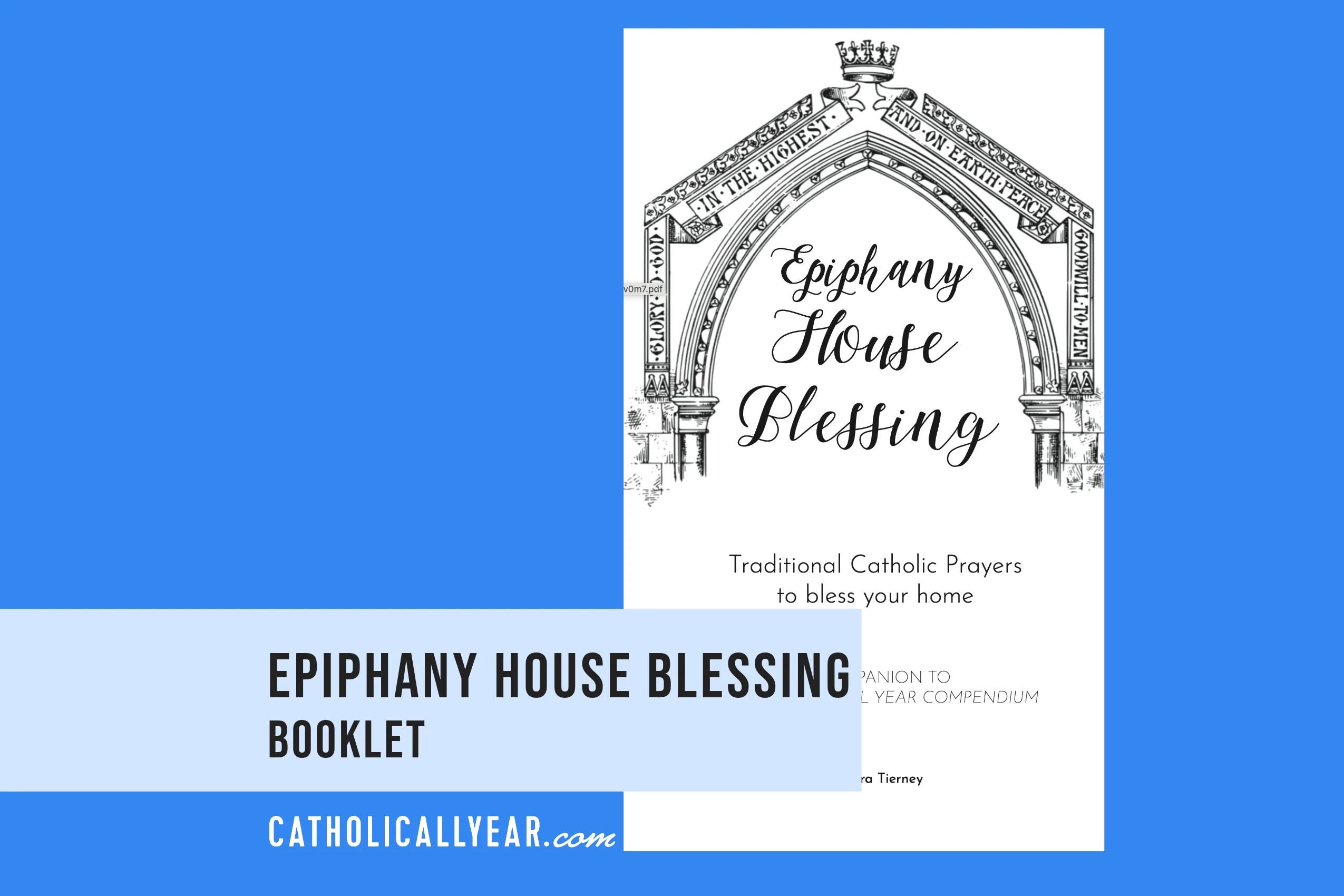 Epiphany House Blessing Booklet {Digital Download} The Catholic All