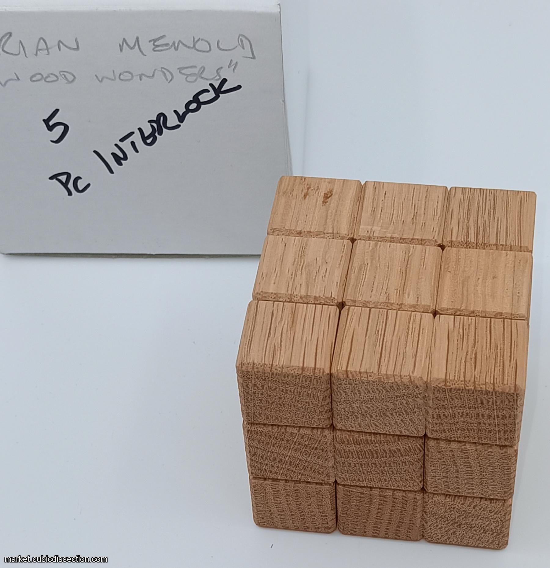 5 Piece Interlocking Cube
