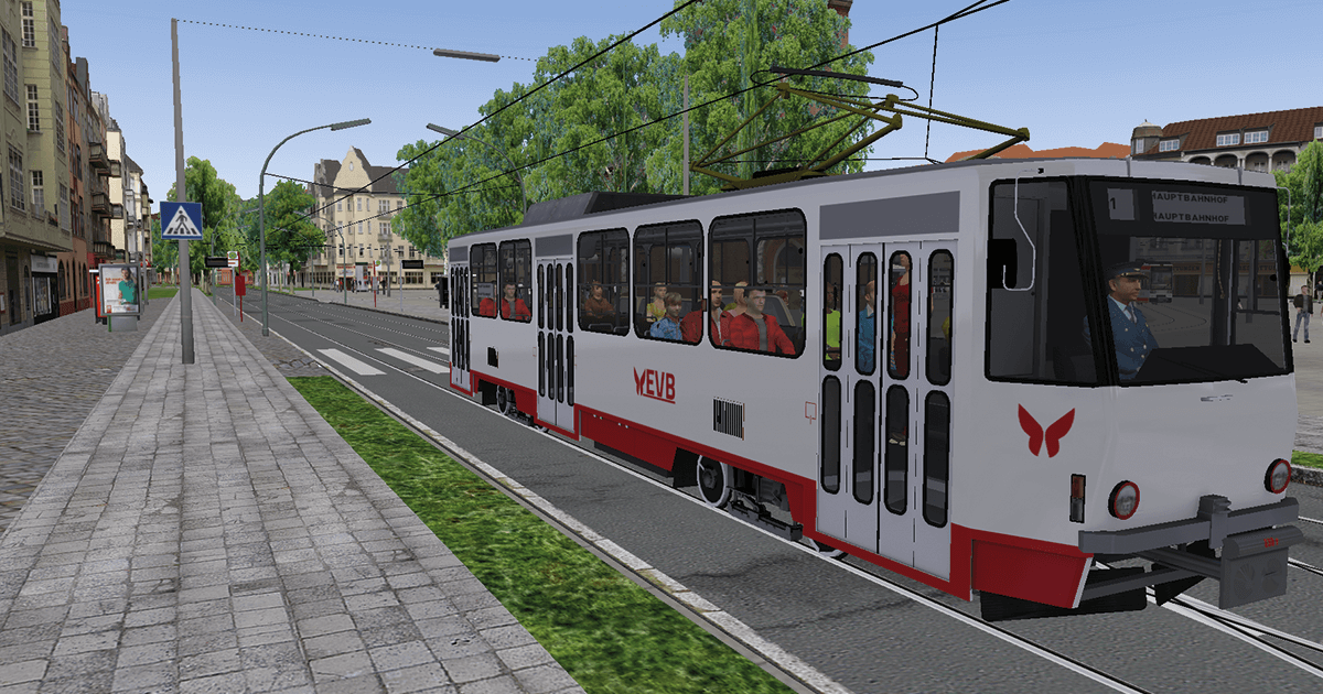 Omsi 2 Straßenbahn Map OMSI 2 Tatra Strassenbahn KT4D