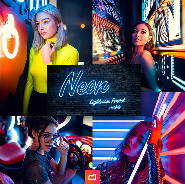 دانلود پریست لایتروم Artistic Collection Neon Lightroom Preset