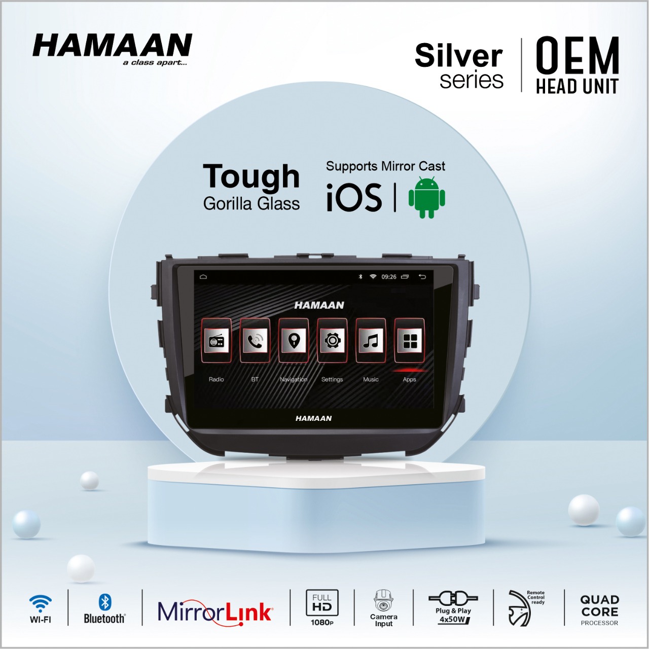 Hamaan Pro Series Android Systems Marketeers Car Accessories Distributor