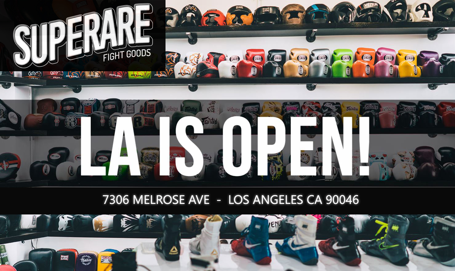 Superare Fight Shop Opens In Los Angeles