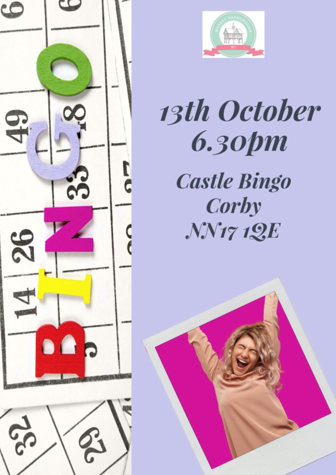 Eyes Down for an evening at Bingo! Market Harborough WI