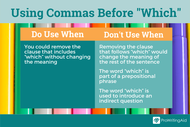 Comma Before Which Where And Who When To Use It With Examples Comma