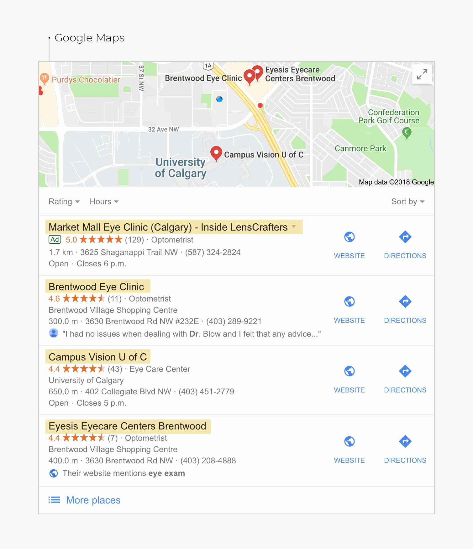 How to Show Up When Potential Patients Type “Optometrist” in Google