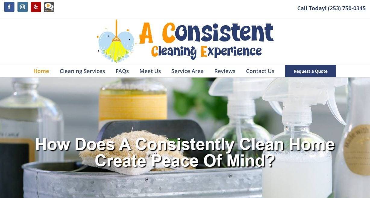 A Consistent Cleaning Experience, LLC Lake Bonney, WA Marketing For Cleaners Paul Dumas