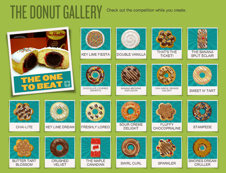 tim hortons donut flavors