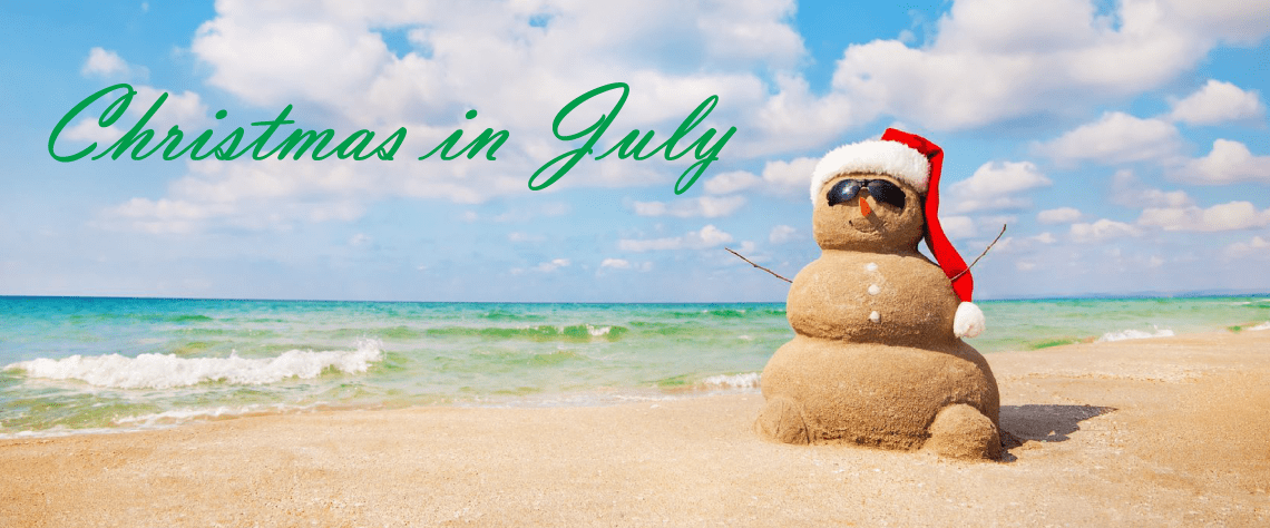Christmas In July Retail Traffic Promotion