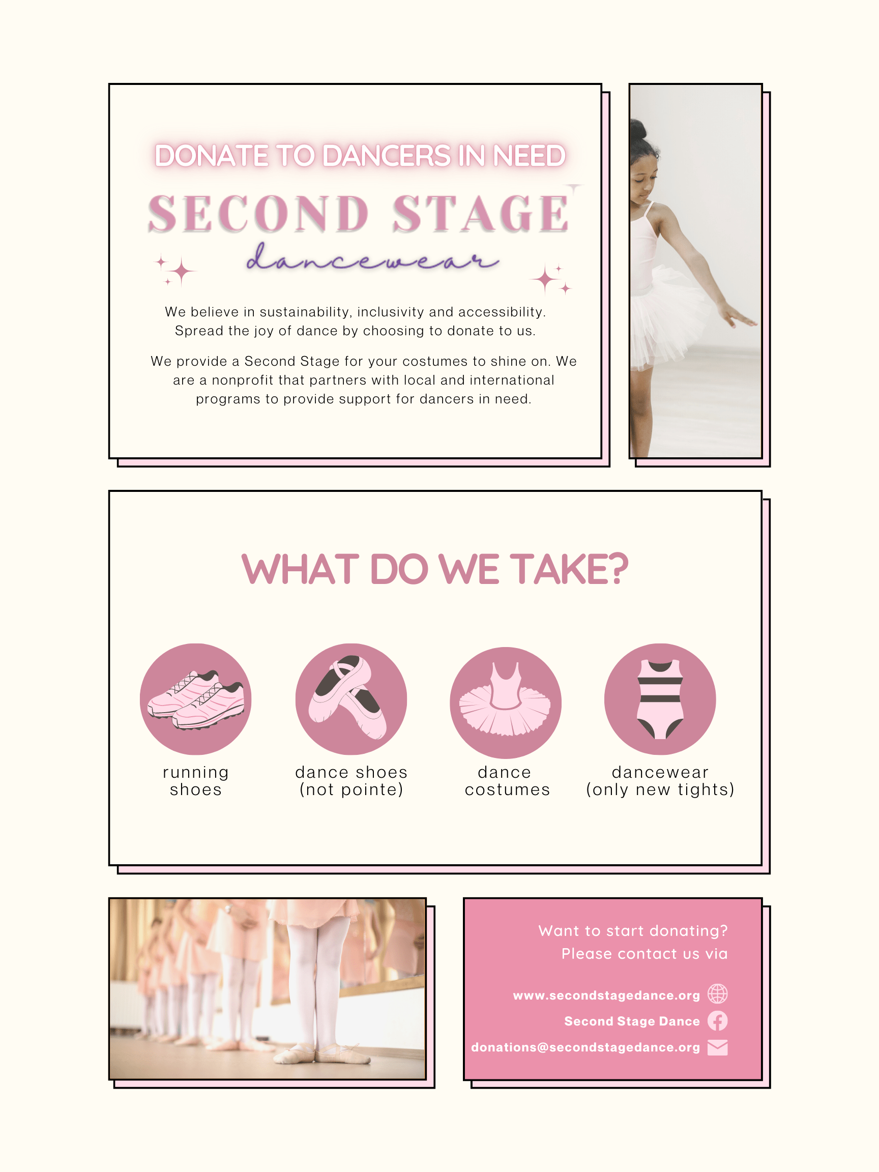 Dancers Supporting Dancers Second Stage Dance