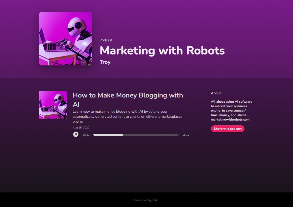 How to Create a Podcast with AI Ultimate Guide Marketing with Robots