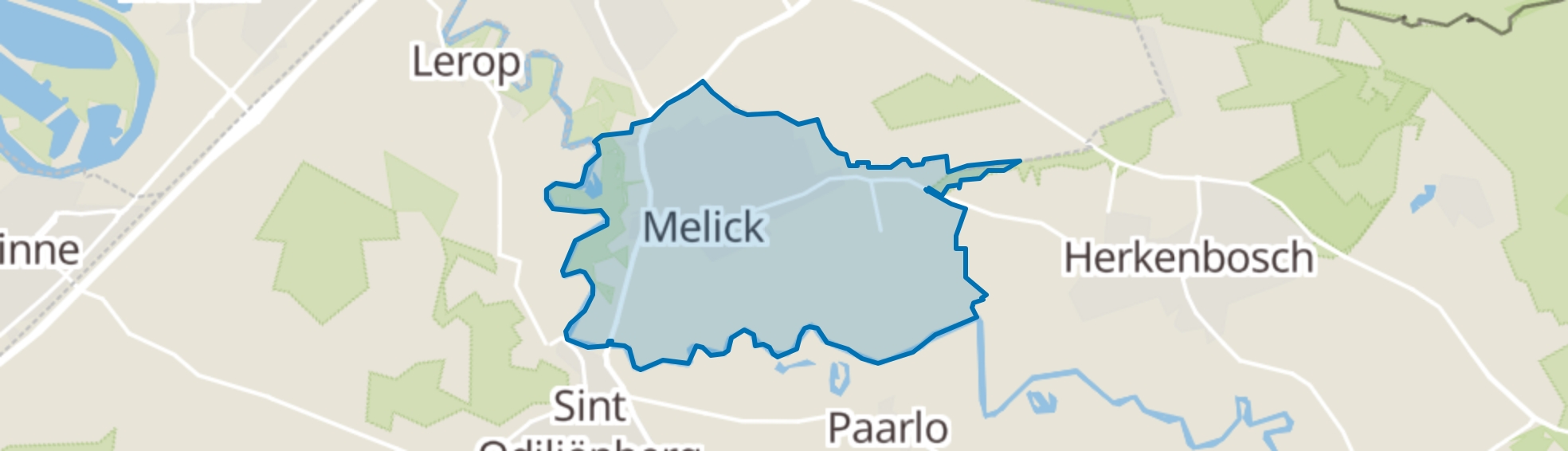 Kaart Melick Meer over de plaats Wonen in Melick [funda]