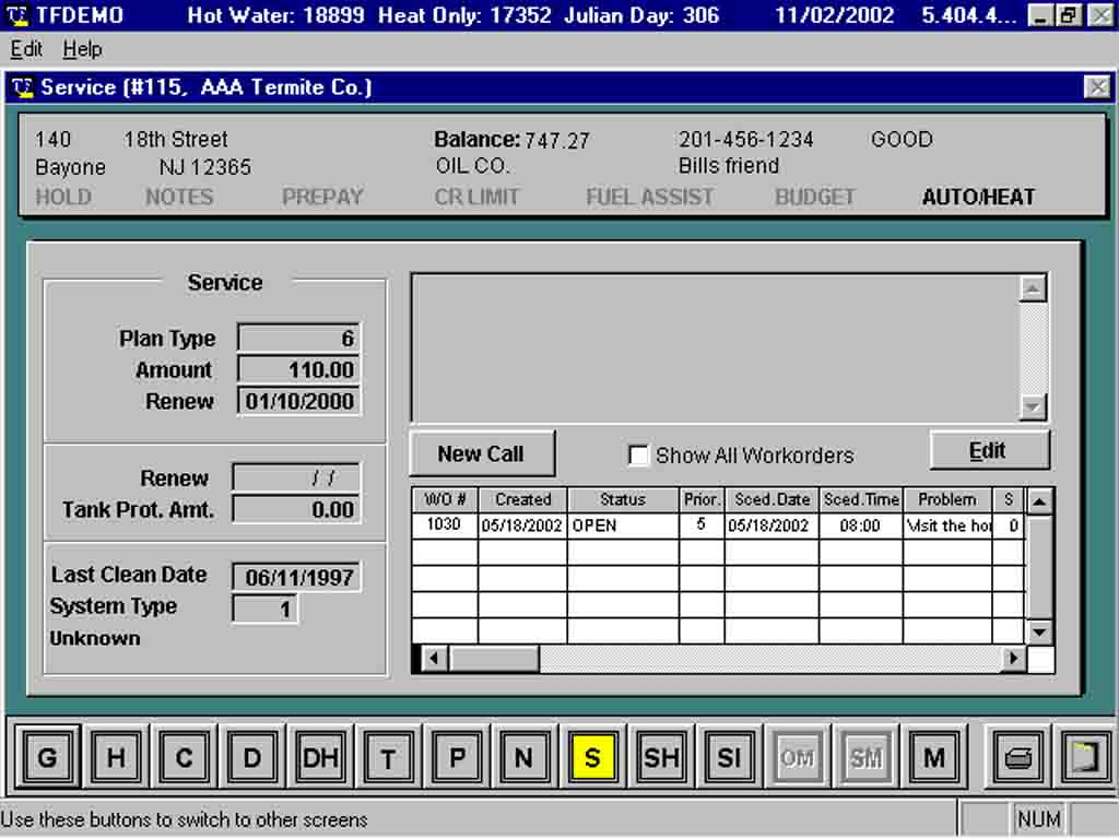 Market Line Computers Fuel Oil Delivery Software