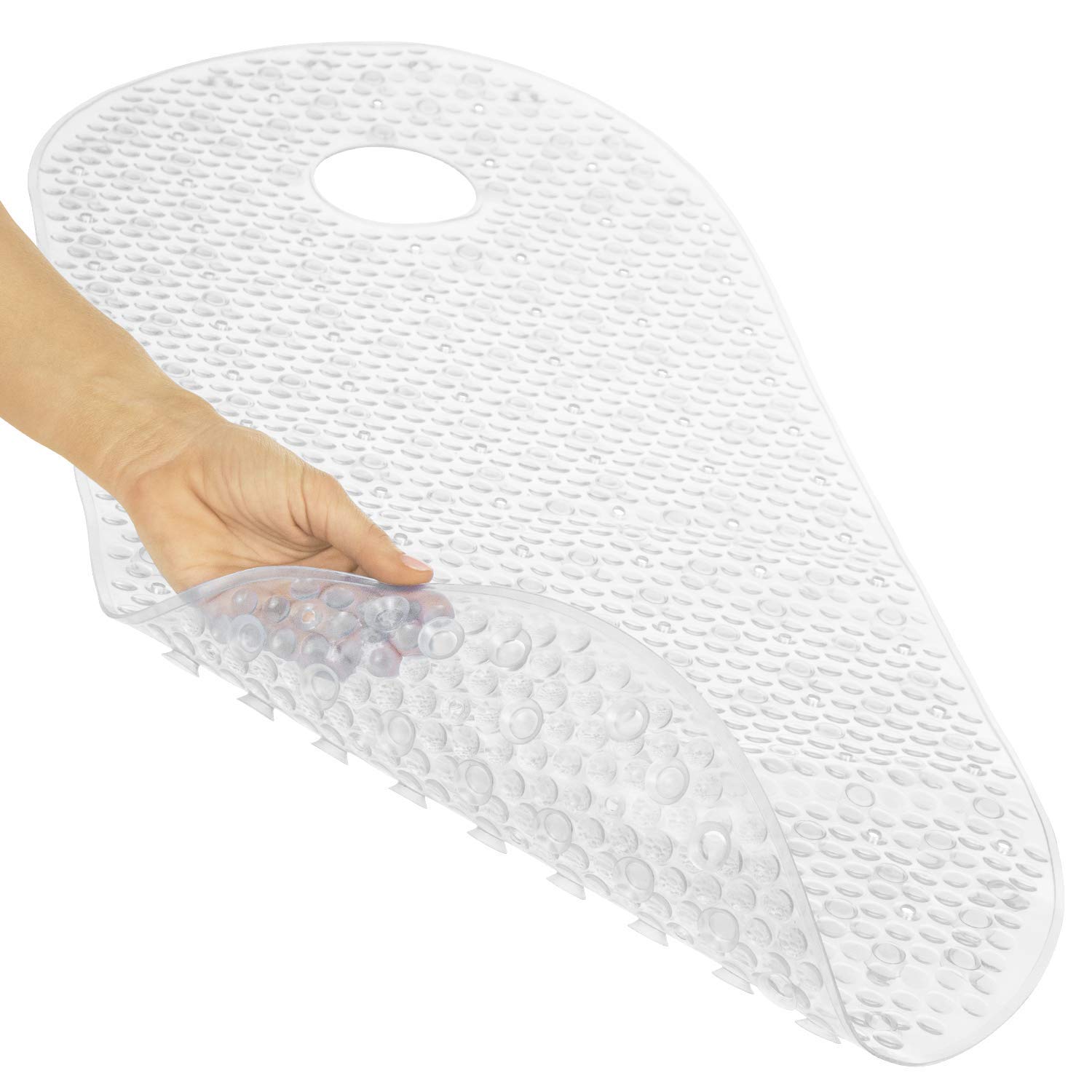 Oval Bathtub Mat Nonslip Shower Floor Pad NonSlip and NonSkid for