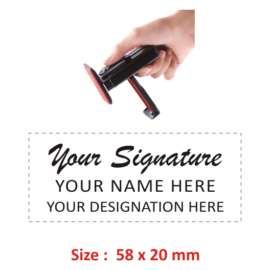 Custom Signature Stamps Signature Stamp For Checks