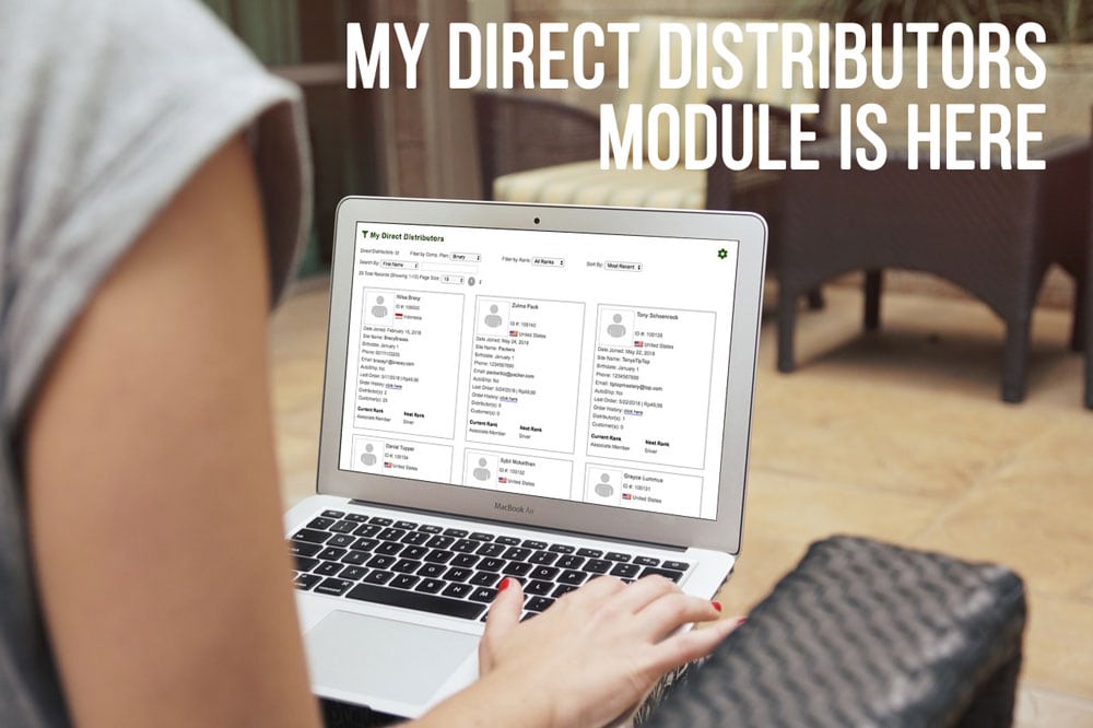 My Direct Distributors Module Has Arrived! MarketPowerPRO