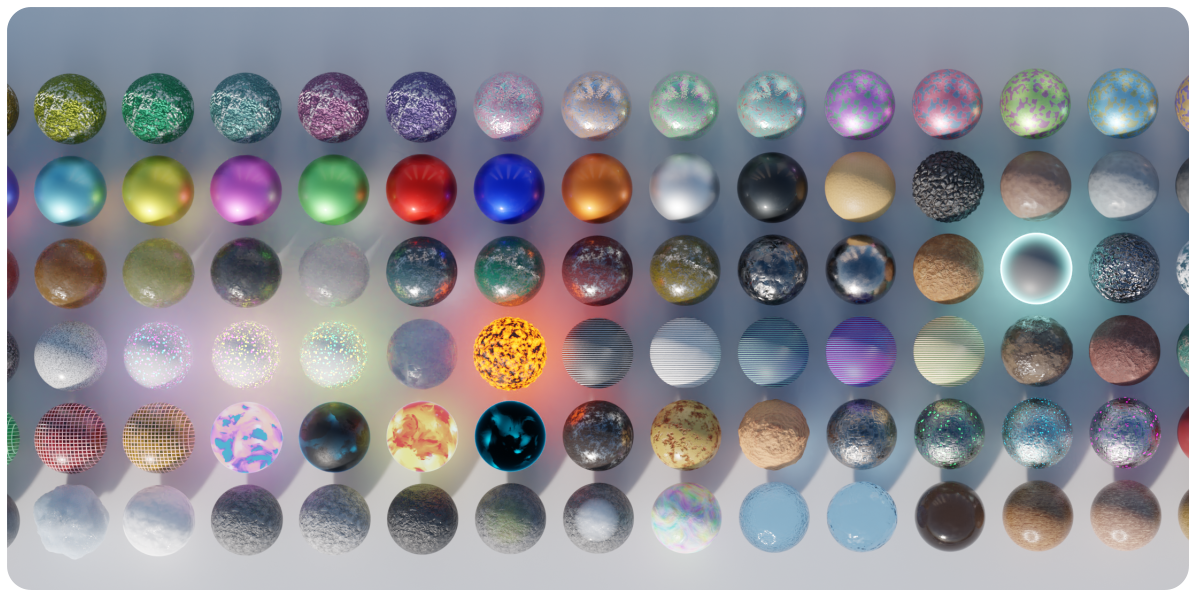 Alt Tab 128 Materials Pack Blender Market