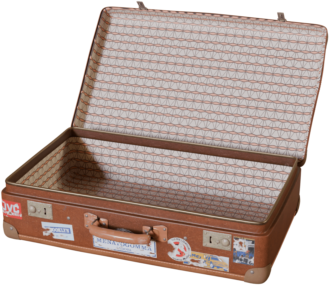 Faux Leather Suitcase Blender Market