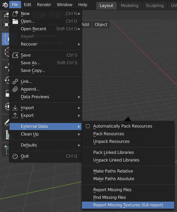 Find Missing Textures FMT Blender Market