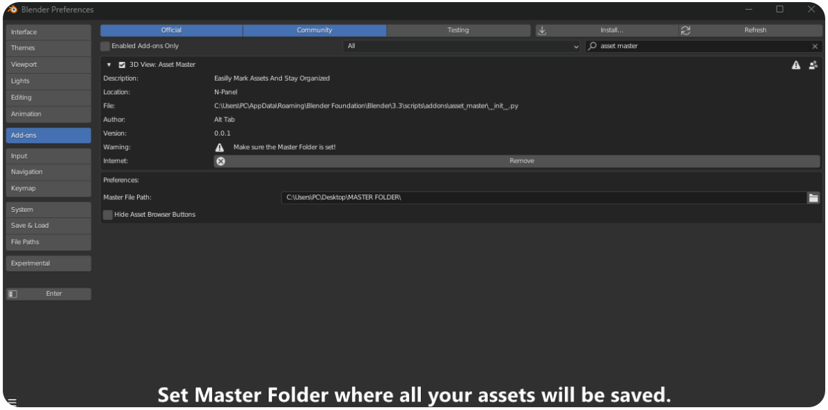 Alt Tab Asset Master Blender Market