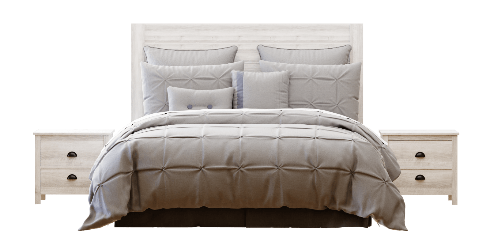 bed bed set Amrapur Ella Grey bed set Blender Market