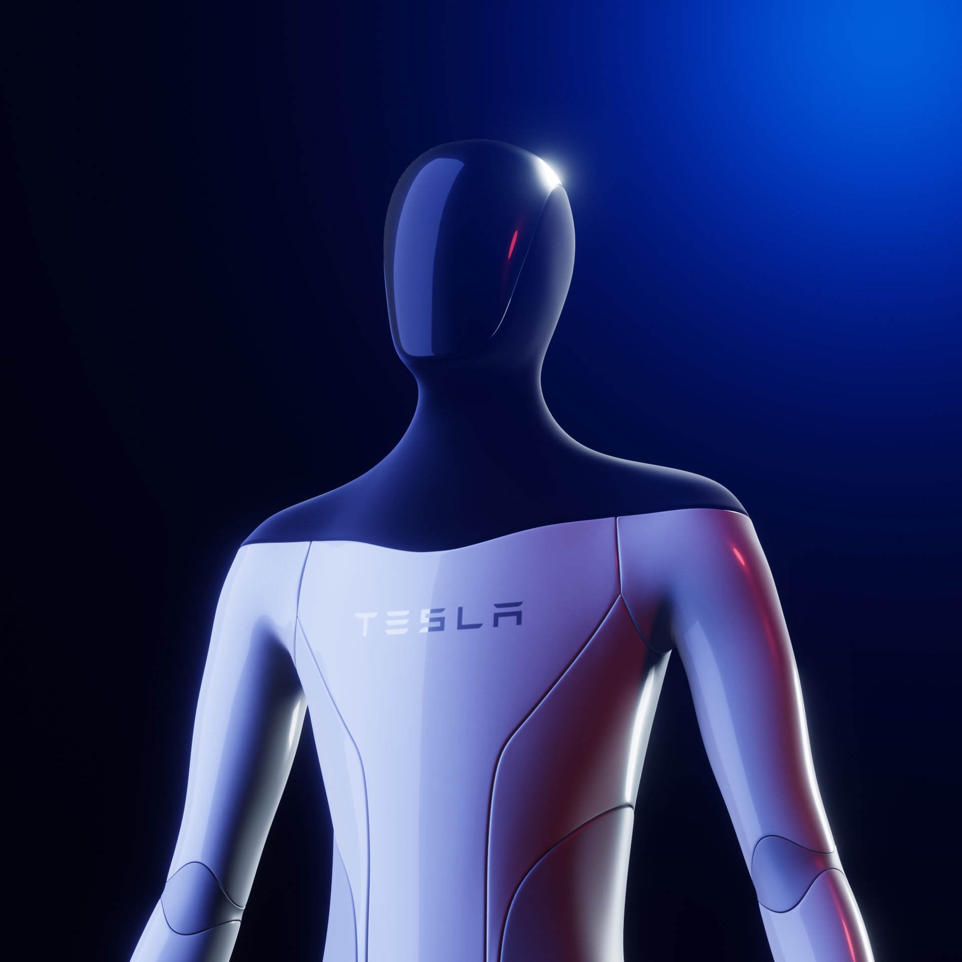 Tesla Bot model Blender Market