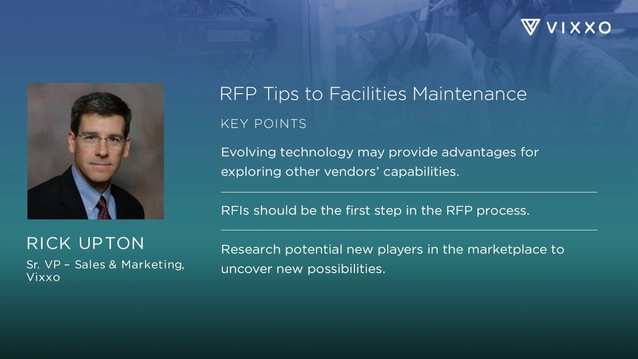 RFP Tips for Facilities Maintenance MarketScale