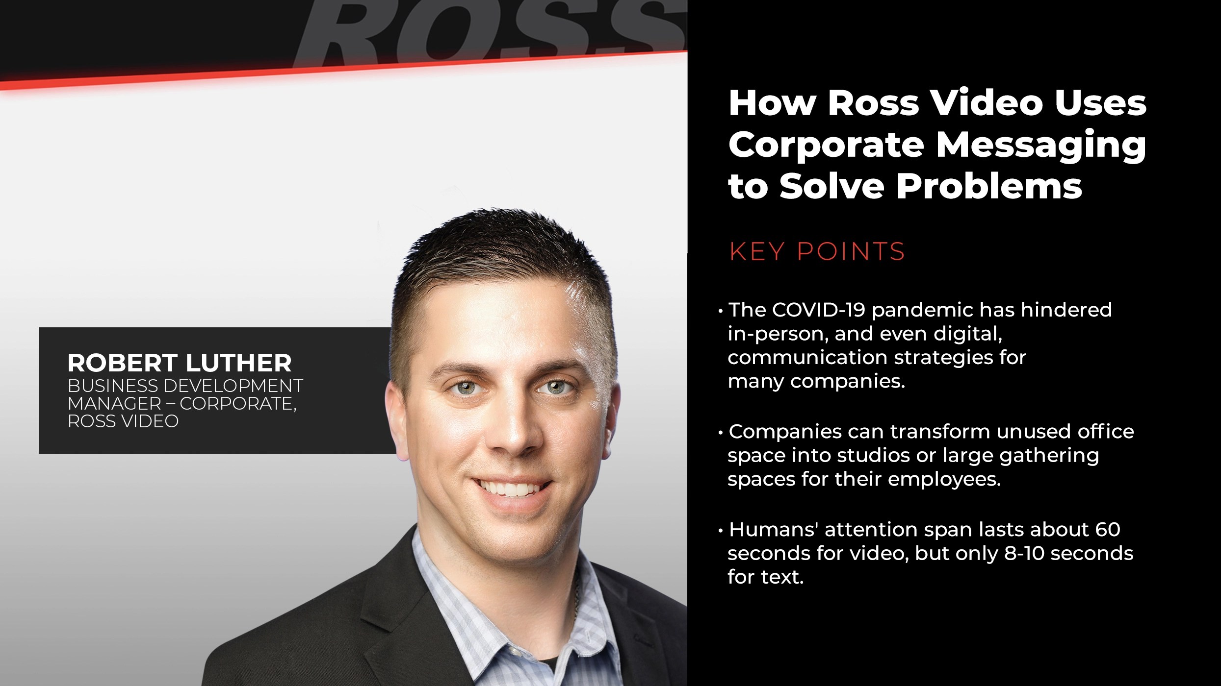 Living Live! How Ross Video Uses Corporate Messaging to Solve Problems