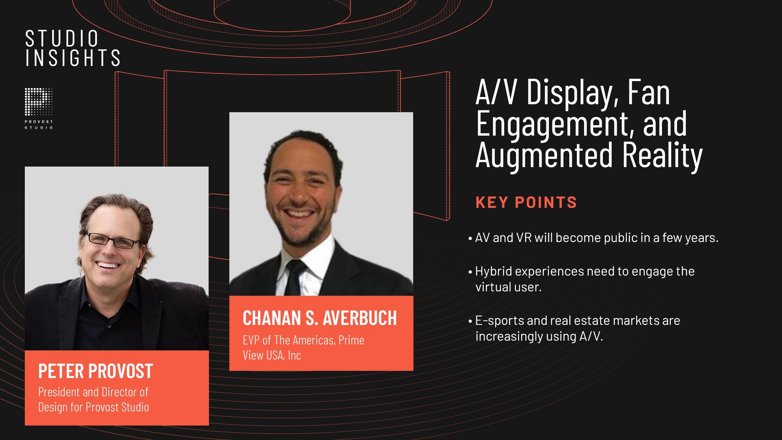 Studio Insights with Provost Studio A/V Display, Fan Engagement, and