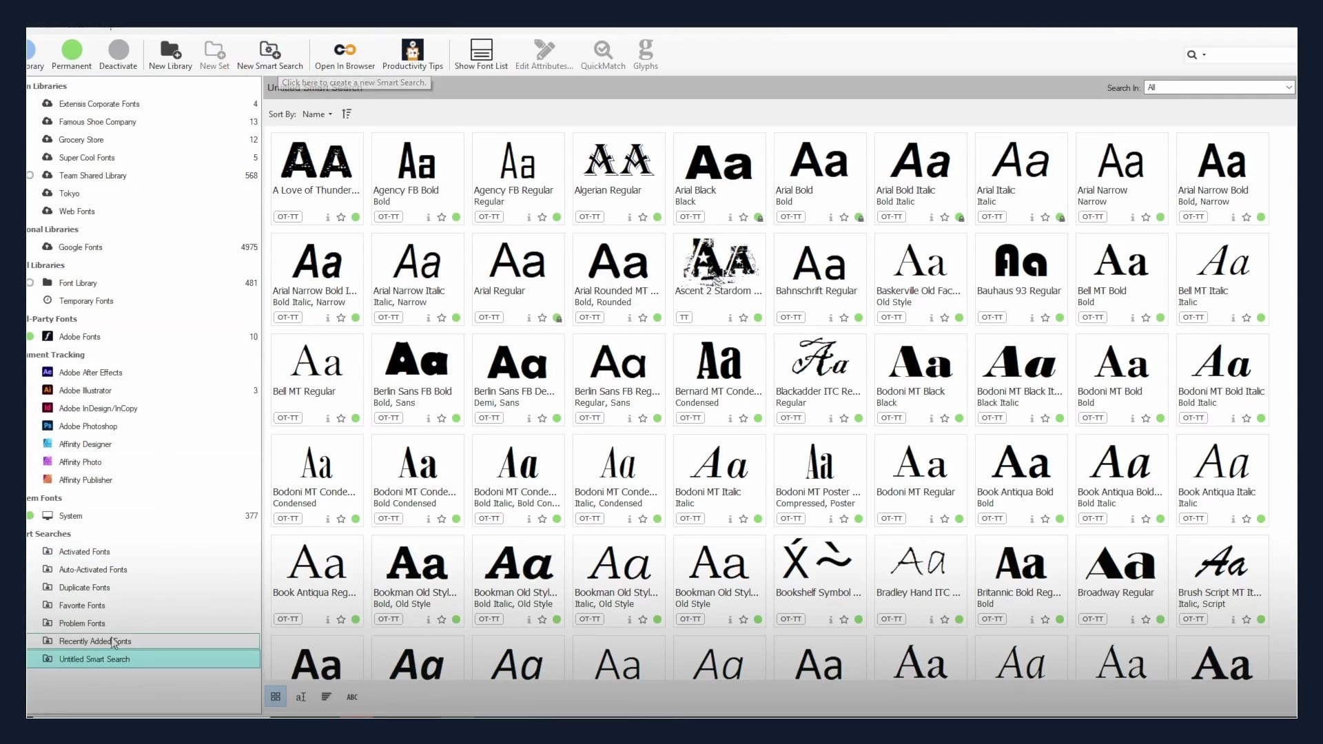 Connect Fonts Training Finding Postscript Fonts