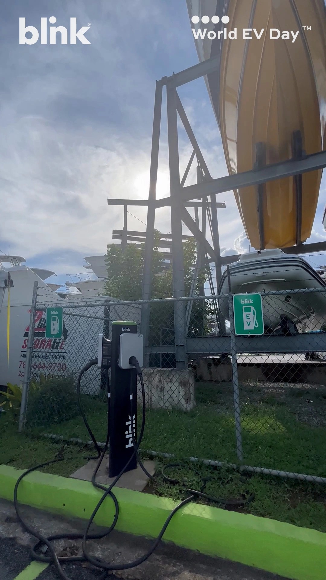 Blink Charging LATAM Renting from Hertz