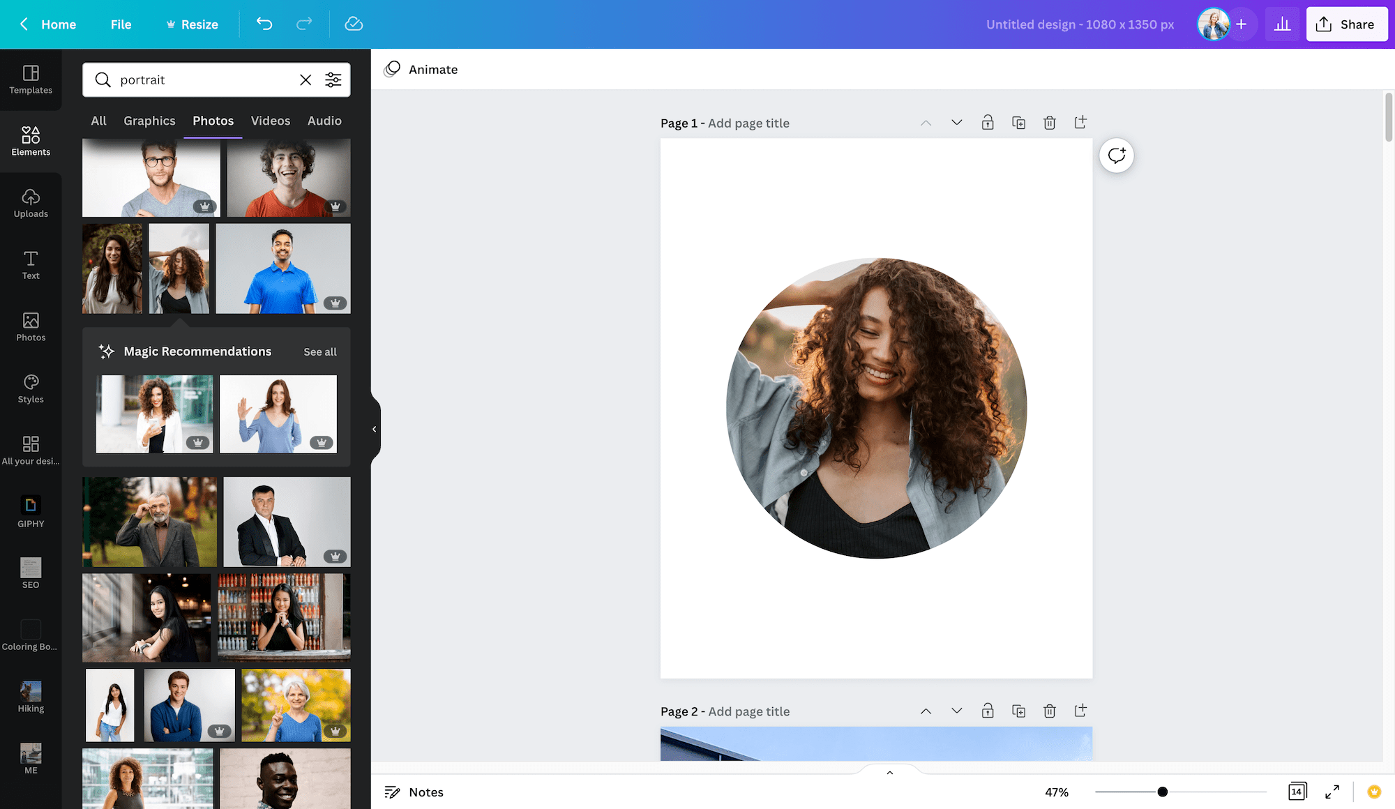 How to Use Frames in Canva (Step by Step Tutorial) 2023