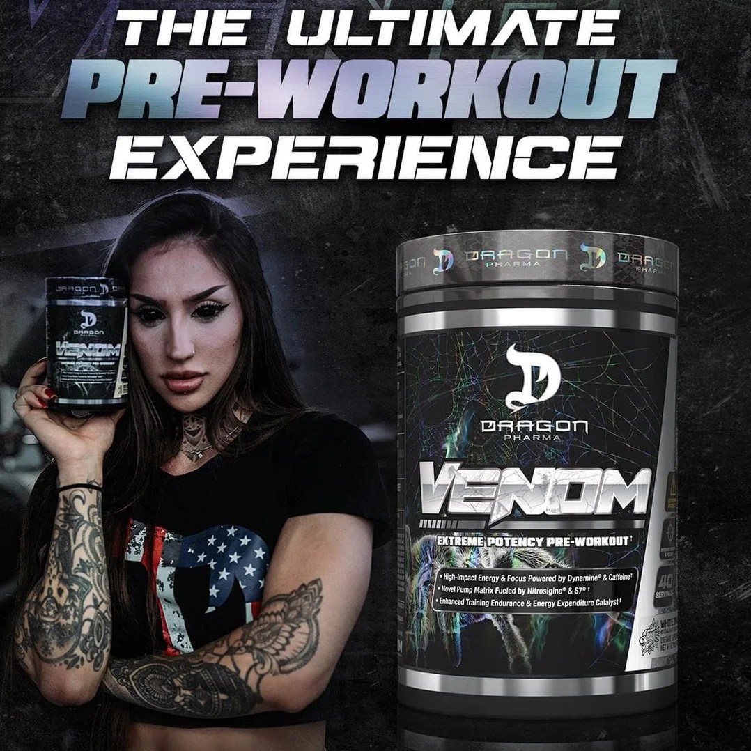 Dragon Pharma Venom Pre Workout 30 Serving Markfeet