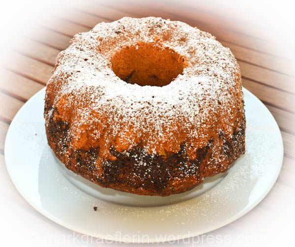Marmorkuchen mit Schokolade Lebensart im Markgräflerland