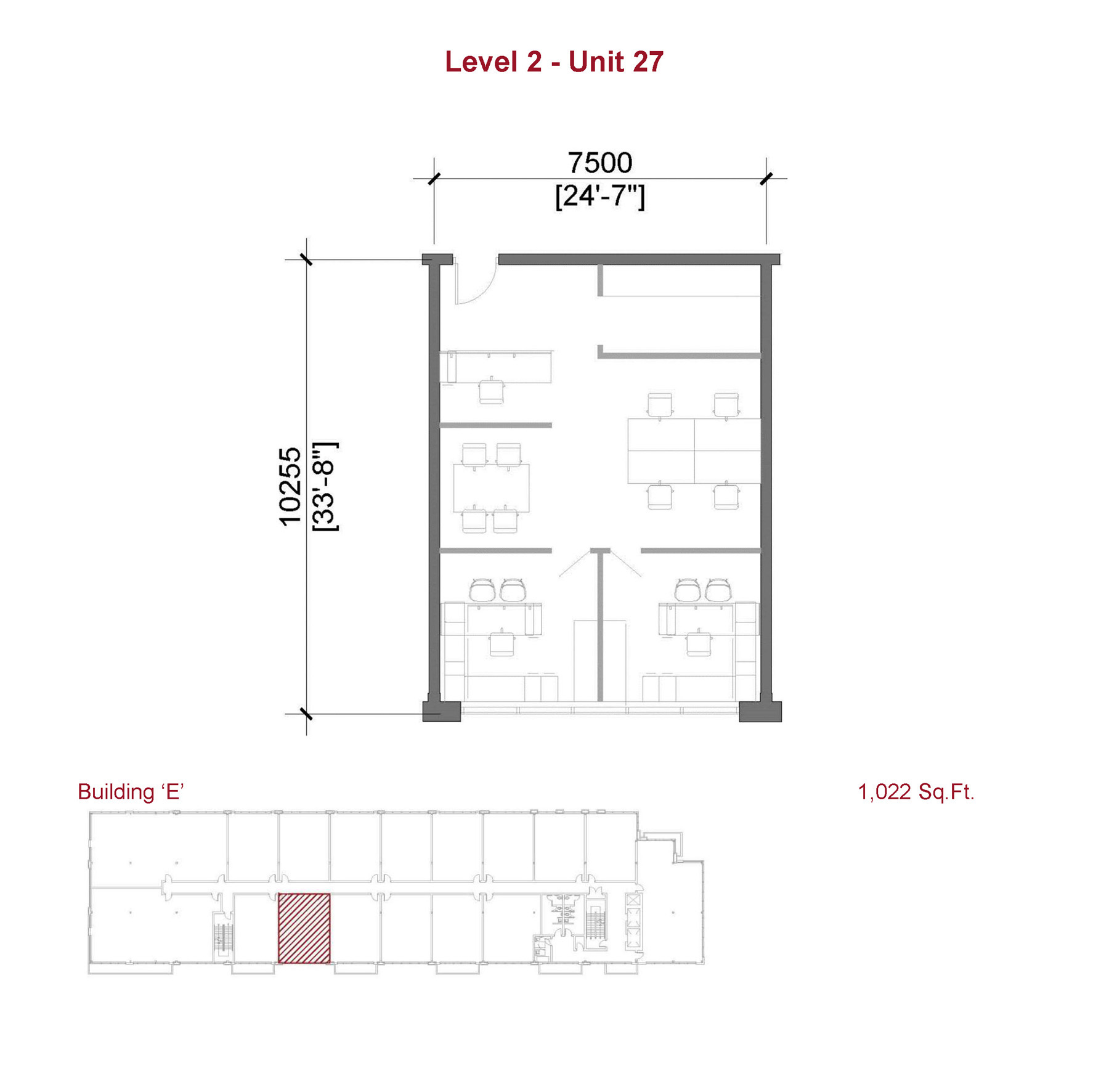 Office Unit Floorplans Markham Central Square