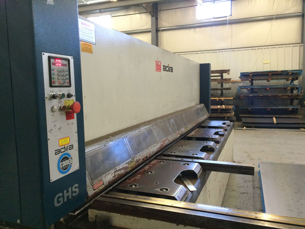 Metal shearing services in Wilmington, MA Markham Metals Steel