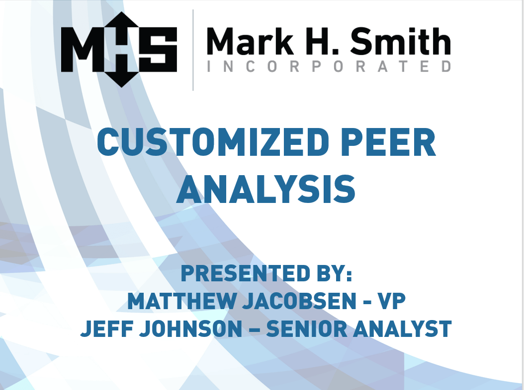 Customized Peer Analysis Pic ALM & IRR Solutions for Credit Unions