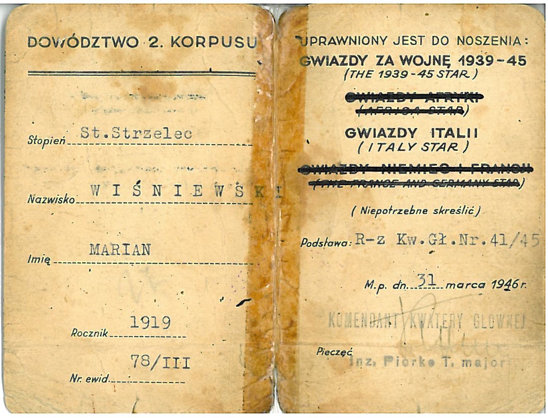 75. rocznica bitwy pod Monte Cassino. Oddajmy cześć mareckim bohaterom