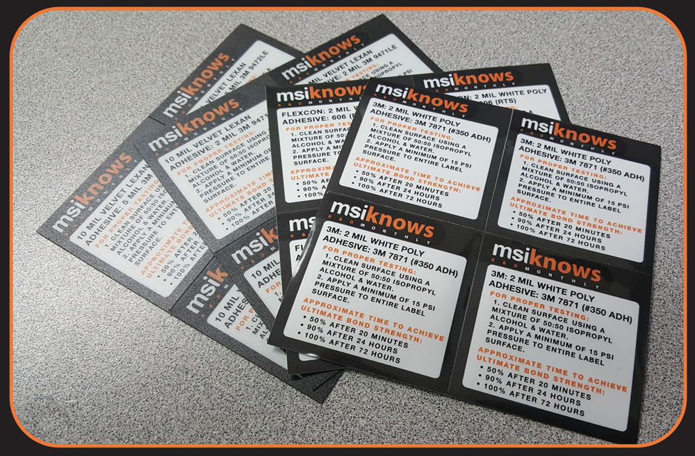 How To Make Labels Stick to Powder Coating Marking Systems