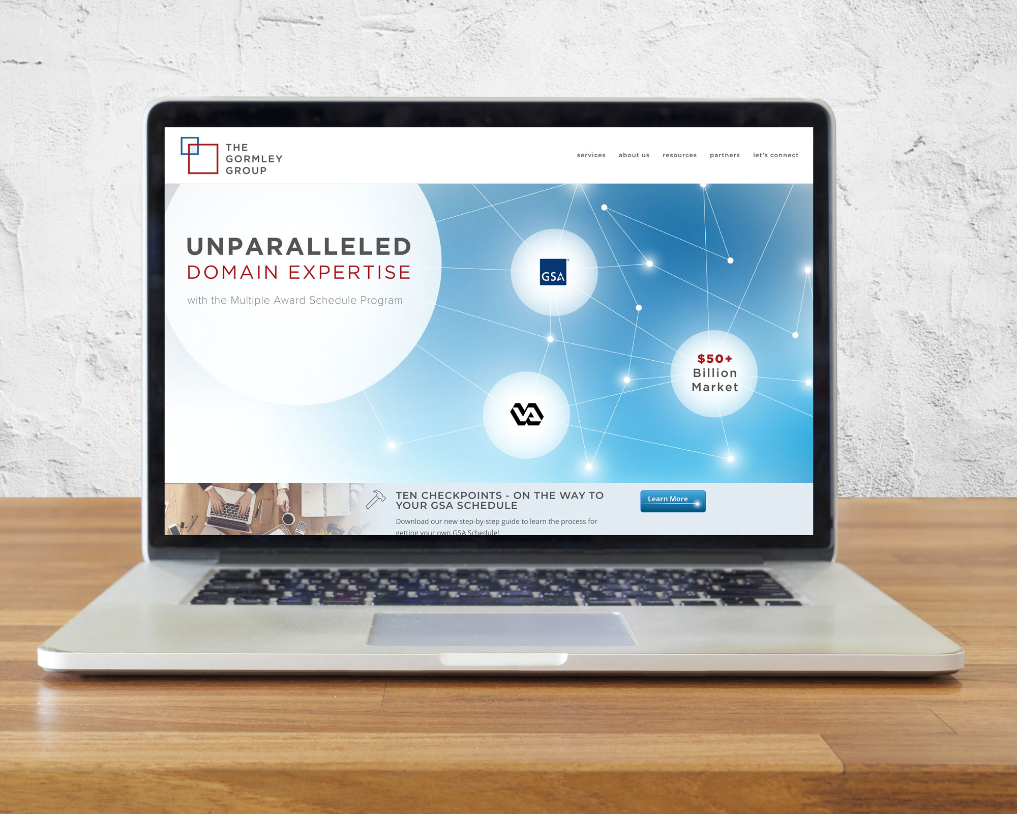 Gormley Group site Markitecture